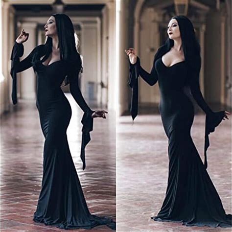 morticia dress|morticia dress etsy.